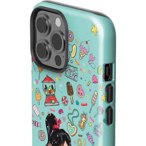 Disney Wreck-it Ralph Vanellope Sugar Icons iPhone 15 Pro Max Impact Case